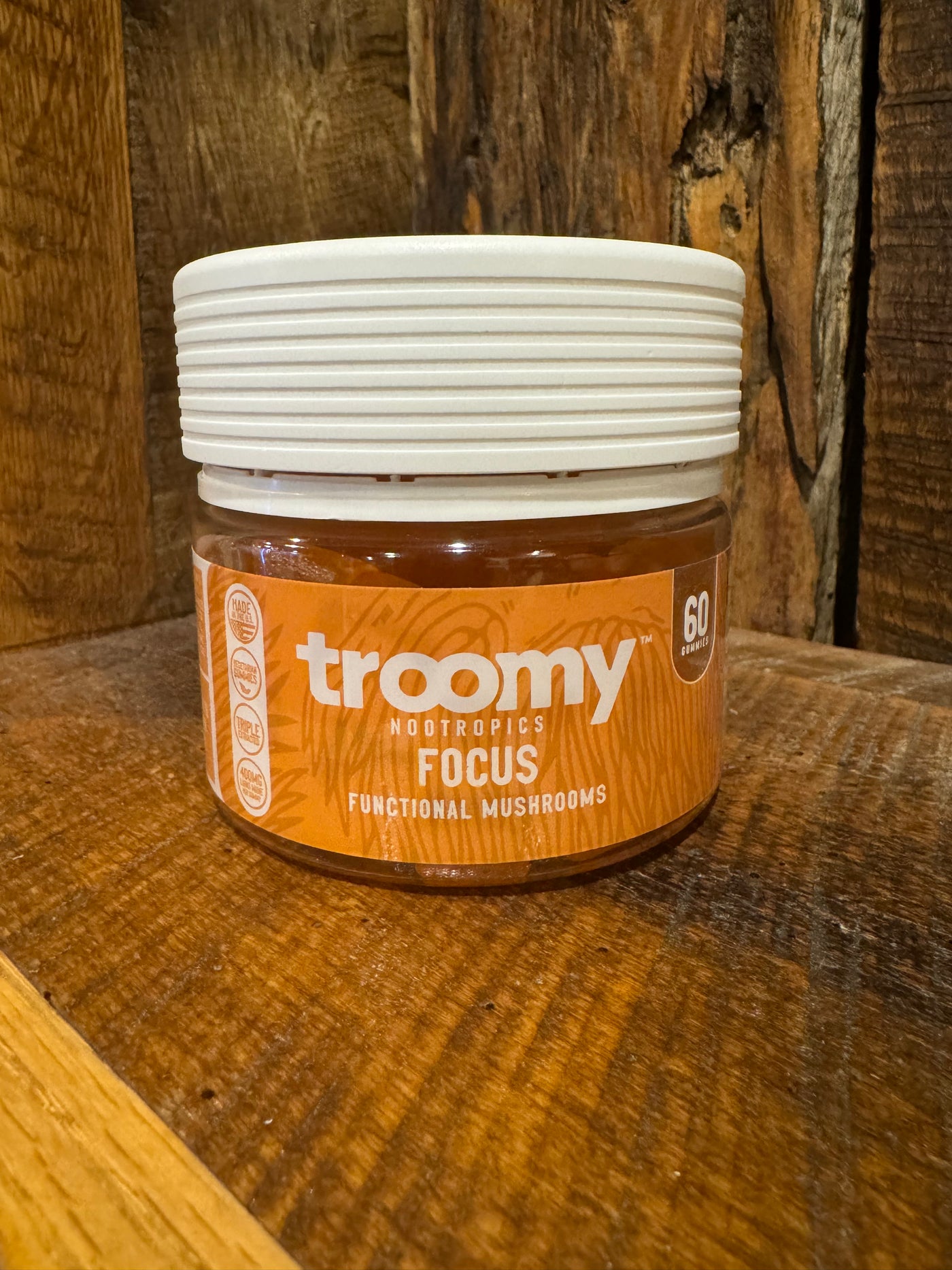 Focus Troomy Mushroom Gummies with Lion's Mane