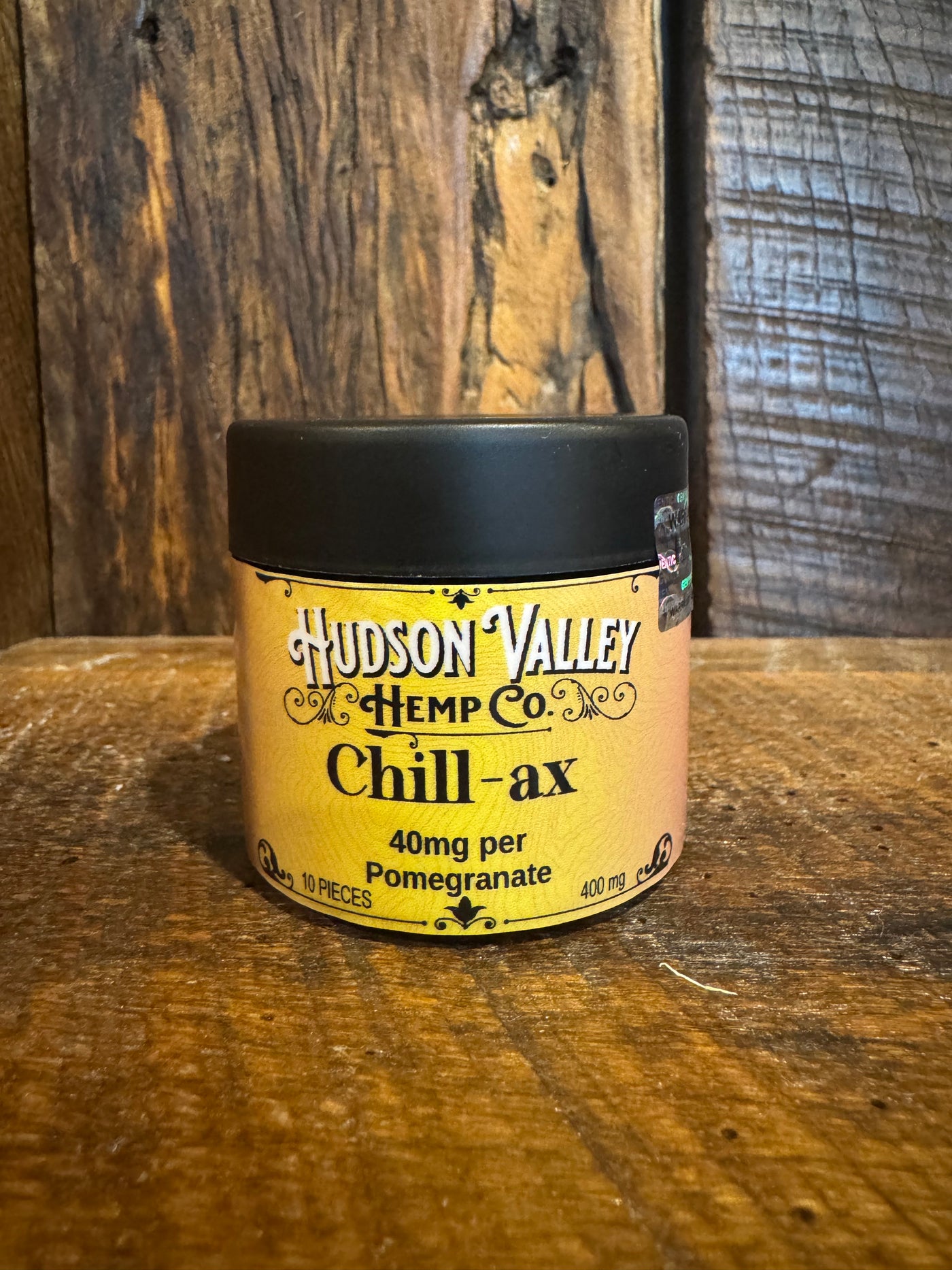 Chill-ax Low Dose Pomegranate Gummies – 25mg CBD • 10mg CBN • 5mg THC (Hemp-Derived)