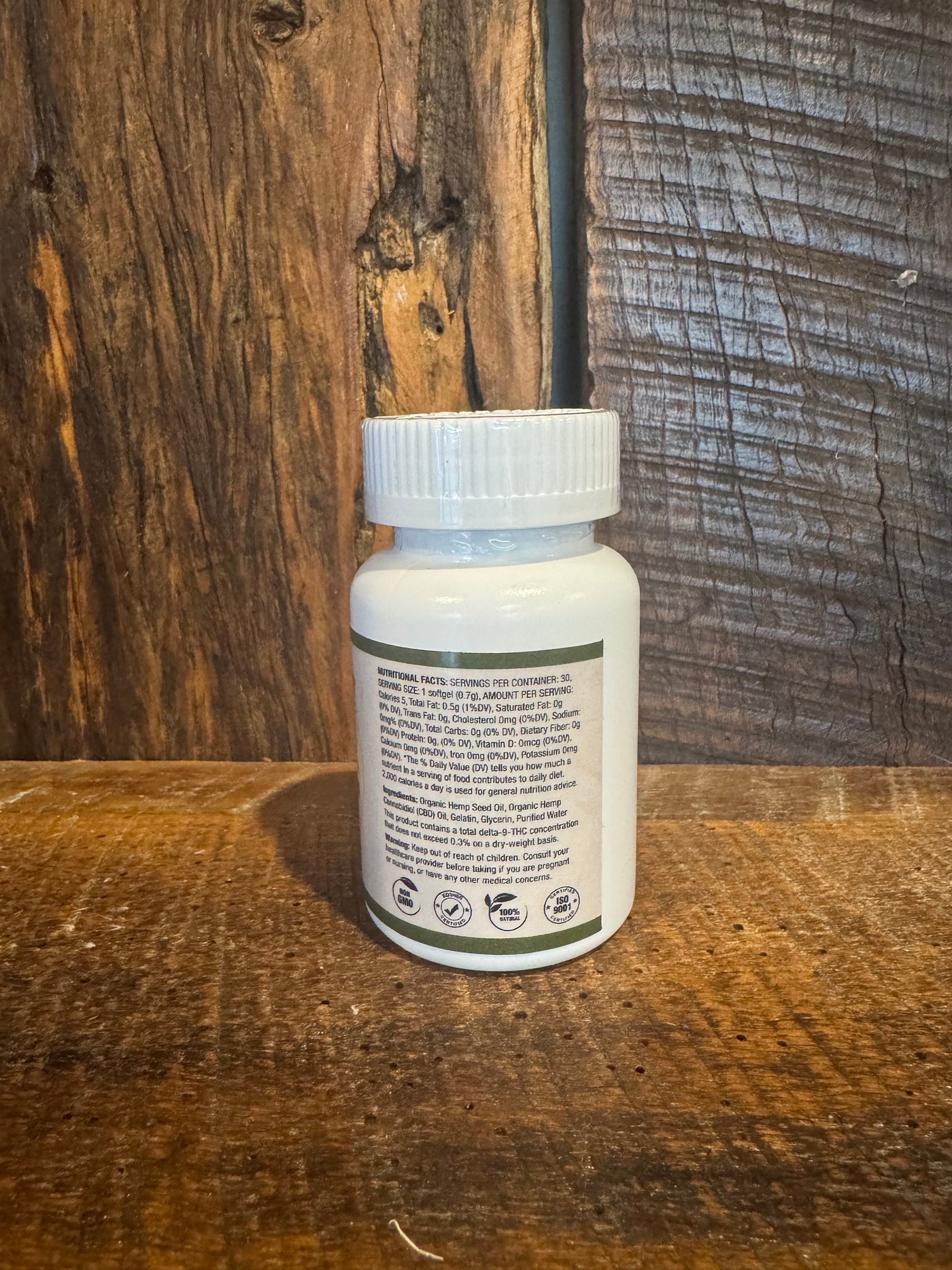 Hudson Valley Hemp 25mg Full-Spectrum CBD Gel Caps – Daily Wellness Support | THC-Compliant