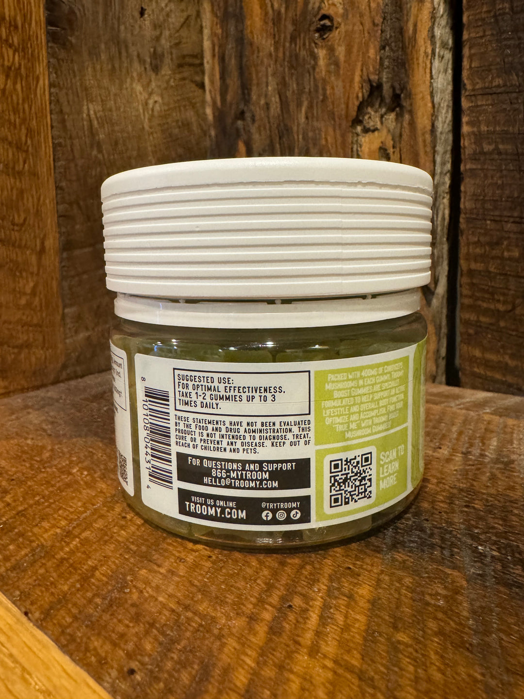 Boost Troomy Mushroom Gummies with Cordyceps – Hudson Valley Hemp