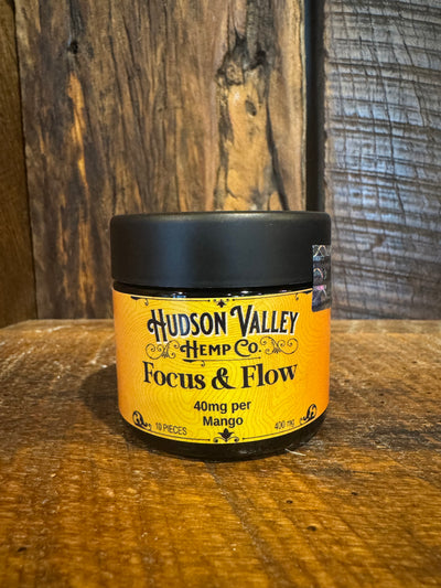 🧠 Focus & Flow – Broad Spectrum Daytime Gummies | Mango Flavor