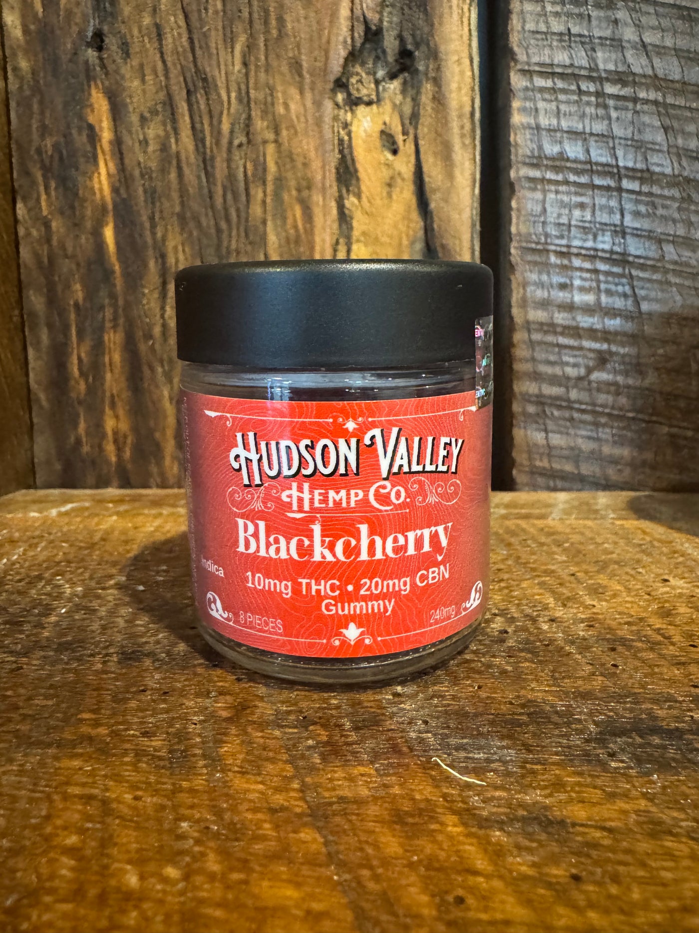 Enhanced Specialty Black Cherry Indica Gummy – 10mg THC + 20mg CBN (Hemp-Derived)
