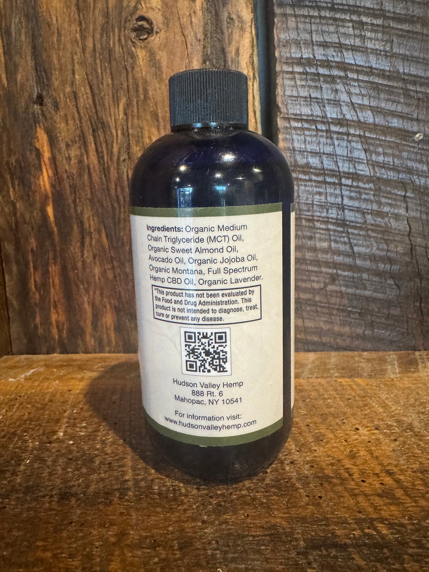 Lavender CBD Massage Oil – 500mg Full-Spectrum Hemp | Soothe Muscles & Calm the Mind
