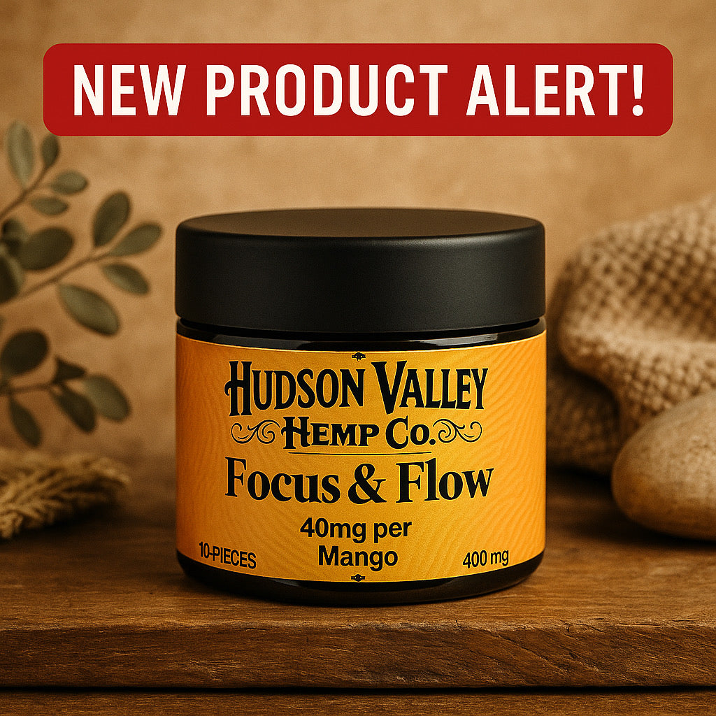 🧠 Focus & Flow – Broad Spectrum Daytime Gummies | Mango Flavor