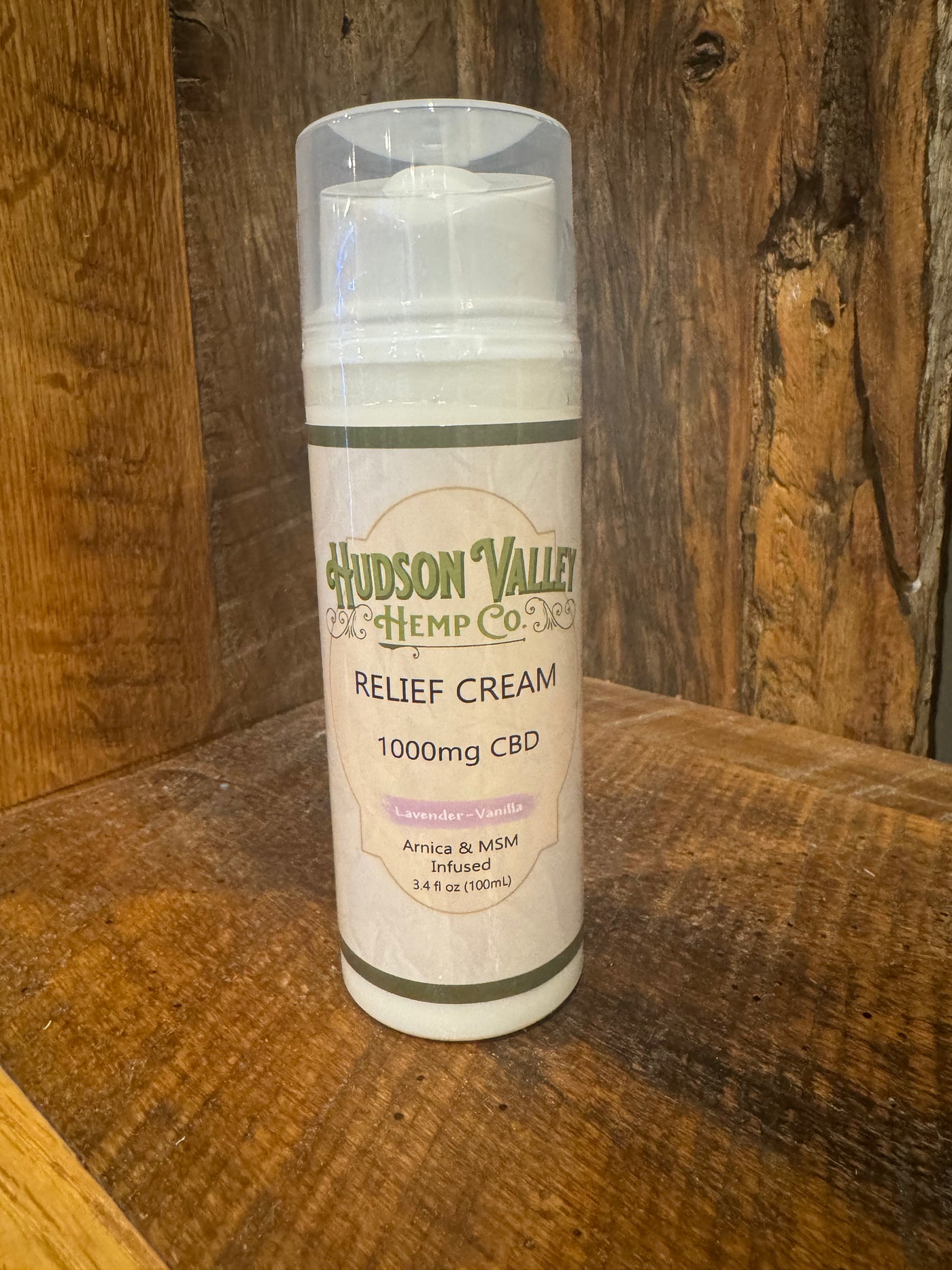 Hydrating 1000mg CBD Lotion with Arnica & MSM- Lavender Vanilla