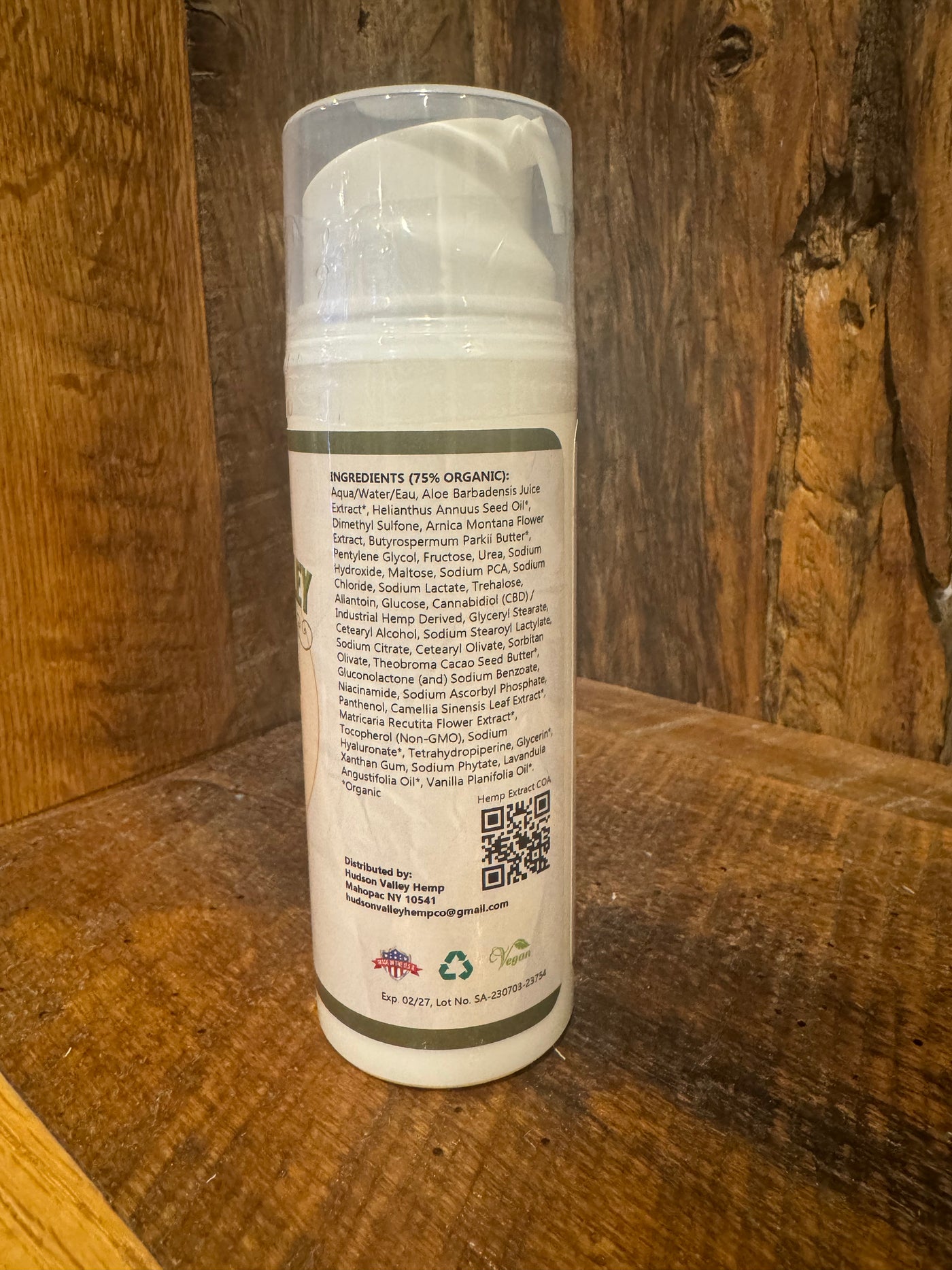 Hydrating 1000mg CBD Lotion with Arnica & MSM- Lavender Vanilla