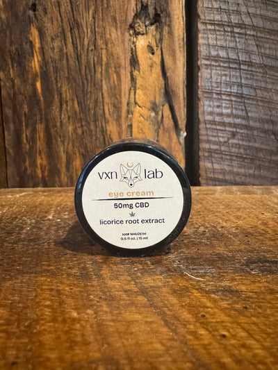 VXN Lab Eye Cream – 50mg CBD with Licorice Root Extract