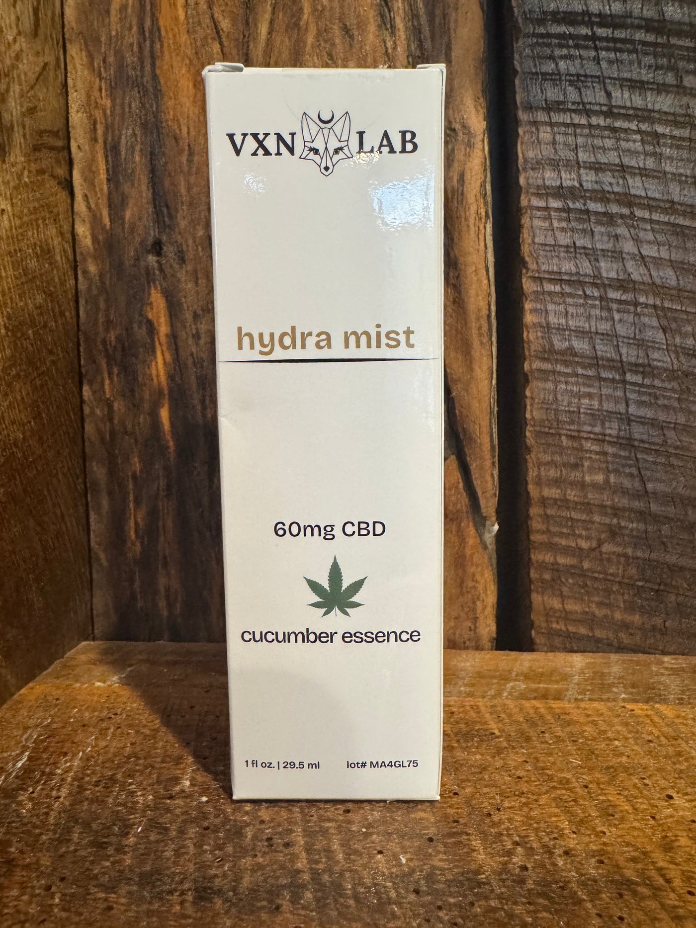 VXN LAB Hydra Mist – Cucumber Essence | 60mg CBD Face Mist