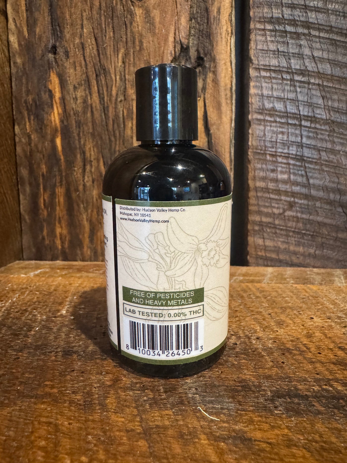 Hudson Valley Hemp Co. CBD Massage Oil – Vanilla (750mg)