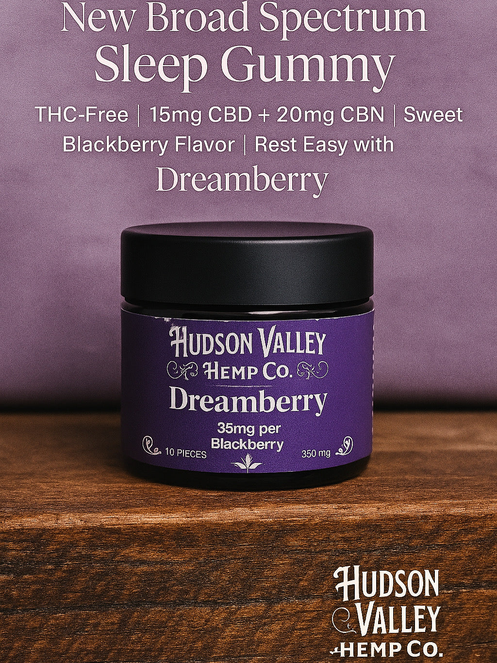 Dreamberry THC FREE Sleep Gummy