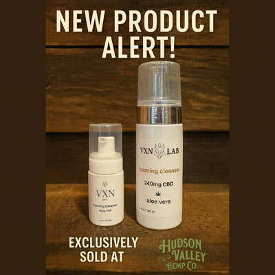VXN Foaming Face Cleanser – CBD + Aloe Vera