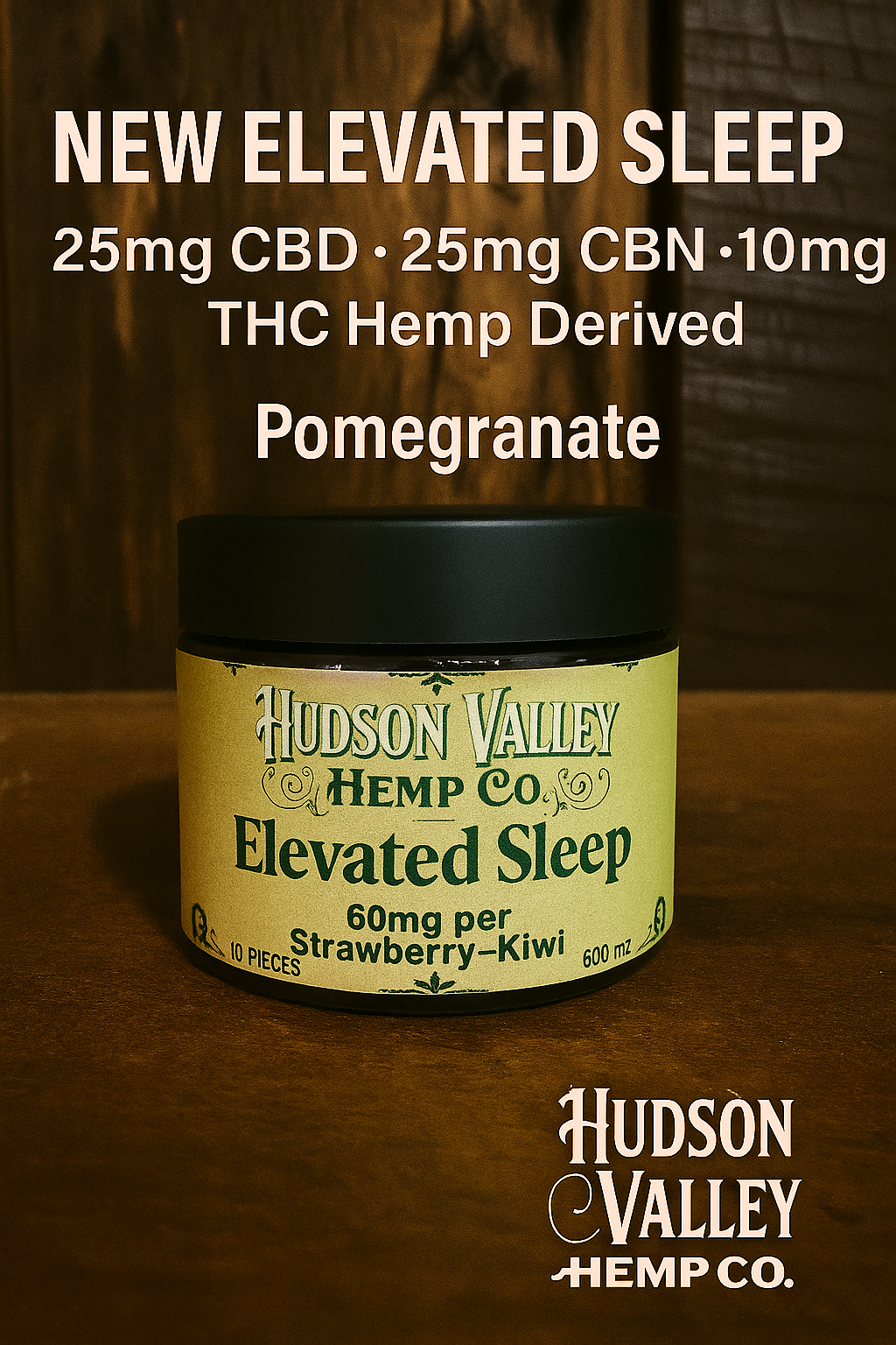 Nighttime Fruit Slice Gummy – 25mg CBN, 25mg CBD, 10mg THC | Bestselling Sleep Support Edible